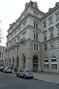 Central Warehouse of Austrian & Hungarian String Factories (Maximilianplatz 2 [today: Rooseveltplatz 2])