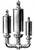 3-bell multi-tone (chime) whistle sounds a musical chord