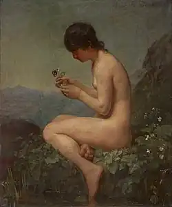 Springtime  [. Oil on canvas, 99 x 84 cm. Indianapolis Museum of Art.