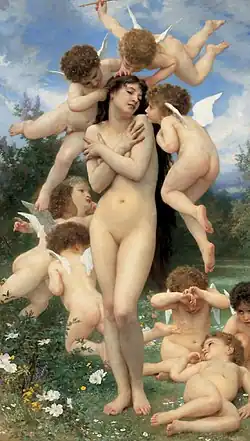 William-Adolphe Bouguereau, The Return of Spring, 1886