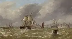 A fresh breeze off Portsmouth Harbour