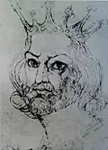 King John - Counterproof - Butlin #732 240x190mm Private - Stamford, Connecticut