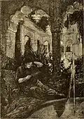 Recollections of the Arabrian Nights. Drawn by William St. John Harper, 1889
