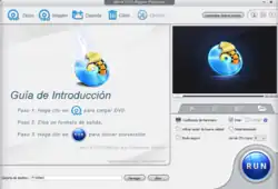 A screenshot of a DVD ripping program.
