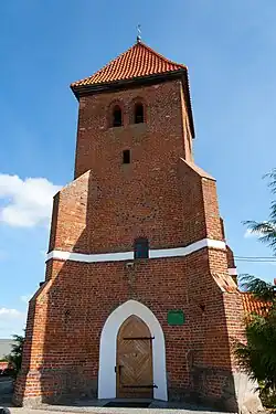 Exterior of the village church
