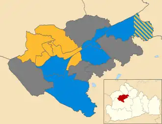 2010 results map