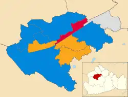 2018 results map