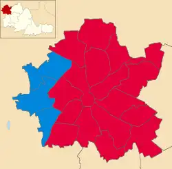 2018 results map