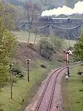 A heritage train near Epfenhofen