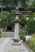 Funerary pillars That Was Inscribed Year 877