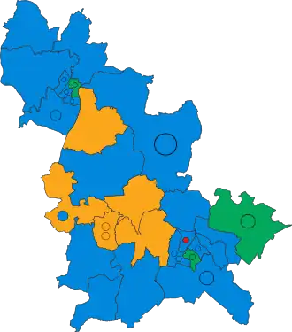 2023 results map