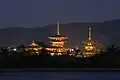 Nighttime view