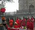 Yajna at the temple