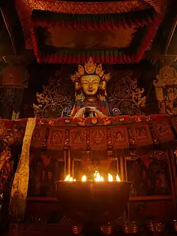 Yak butter lamps