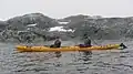 Kayaking near the Yalour Islands