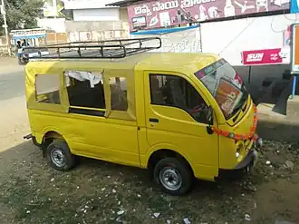 Yellow Tata Magic