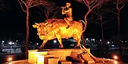 Yeongam Symbolic herdboy Statue