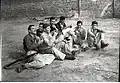 Haganah at Camp Yona in 1947, photo by Beno Rothenberg