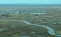 Aerial view of Chevak, 2014