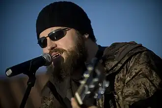 Brown performing in 2008