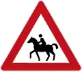 Sign 101-13 / 101-23 Equestrians