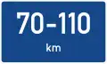 380: Recommended speed