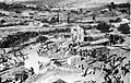 First buildings, 1948