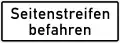 Pass over verges/shoulder