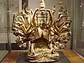 1000-armed Avalokiteshvara, 10th–11th century. Cast iron, h. 58&nbsp;cm. Guimet Museum.