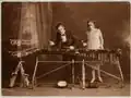 Grace Funston and Roy Brinsden performing in Pat Hanna's Diggers, Theatre Royal, Brisbane, 1926