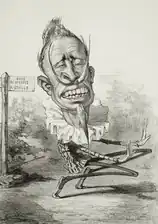 Galerie d'Uylenspiegel, Eduoard (Uylenspiegel, no. 5, 2 March 1856) lithograph (22.54 x 16.03&nbsp;cm) Los Angeles County Museum of Art