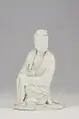 Qing dynasty, reign of Qianlong ceramic-porcelain Goddess “Guanyin” (“Kuniam”)