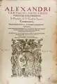 Codicis partem commentaria, 1570