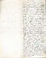 First page of the Alessandro Cruto's manuscript L'inventore ("The inventor")