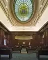 Courtroom interior